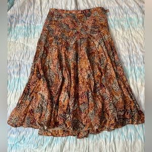 Jones New York flowy midi skirt